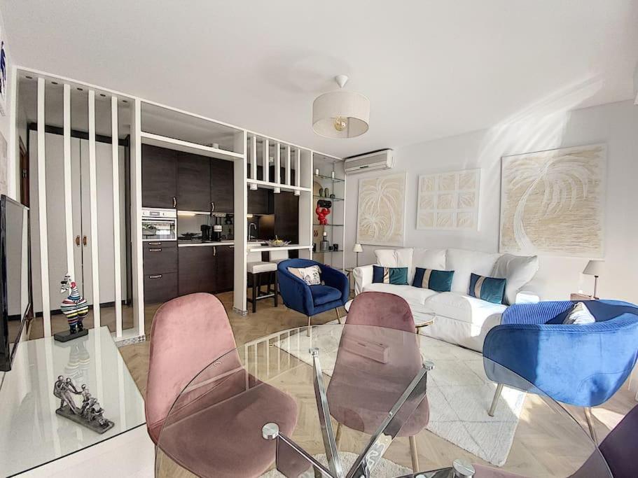Appartement Style Architecte Proche De La Plage Cannes Kültér fotó